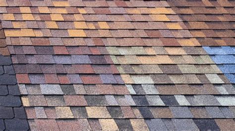 roof shingles colors