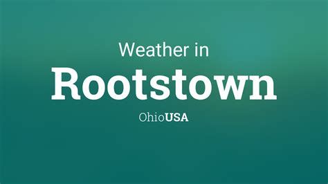 rootstown ohio weather