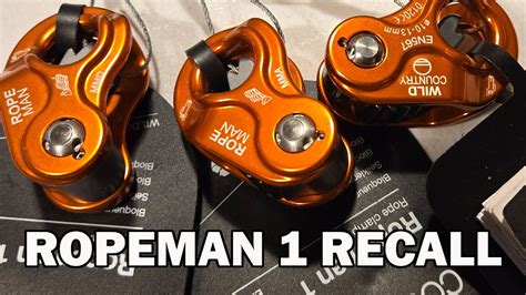 Ropeman 1 Recall