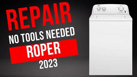 Full Download Roper Washer Troubleshooting Guide 