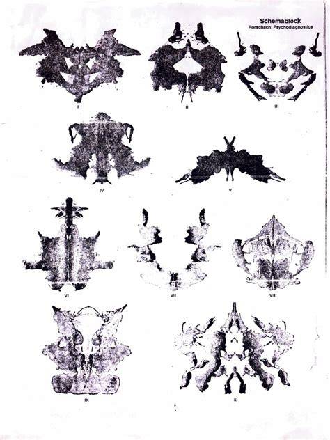 rorschach location sheet