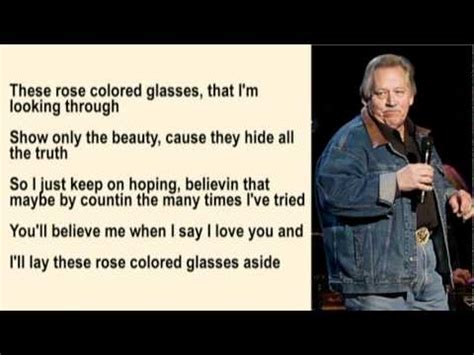 rose colored glasses lyrics
