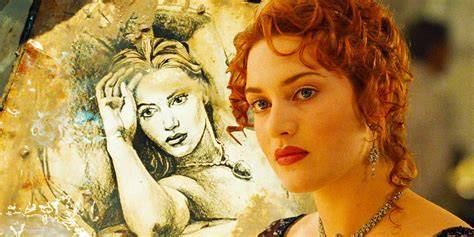 rose nude in titanic