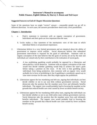 Read Rosen Gayer Public Part 1 Getting Started Question And Answer Finance Pdf 