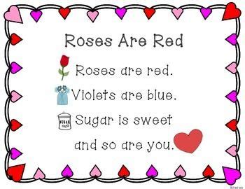 Roses Are Red Poems For Kids Valentine Messages Roses Are Red For Kids - Roses Are Red For Kids