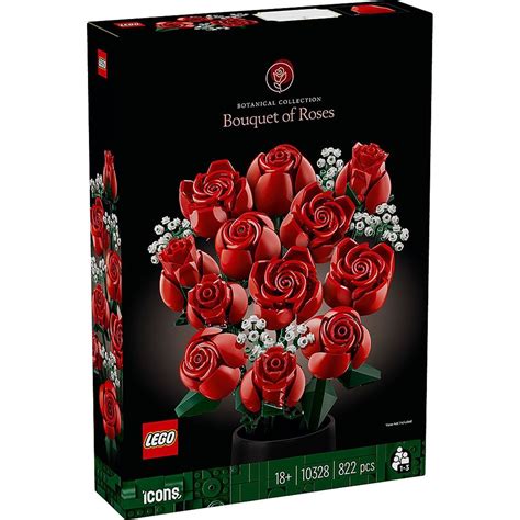 Roses Lego Set