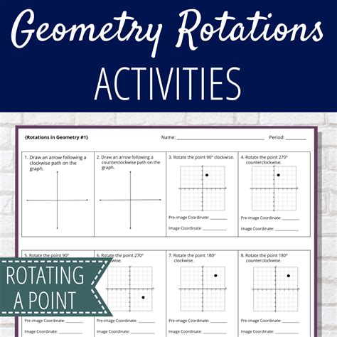 Rotations In Geometry Miss Kuiper 039 S Classroom Rotation Geometry Worksheet - Rotation Geometry Worksheet