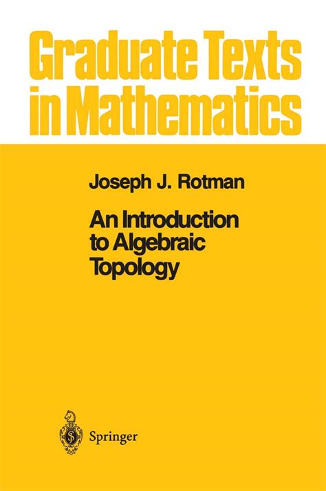 rotman an introduction to algebraic topology solutions