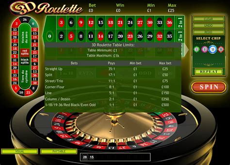 roulette 3d casino jzyd belgium