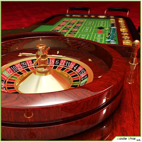 roulette casino 3d model arfy