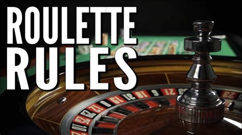 roulette casino game rules ginb france