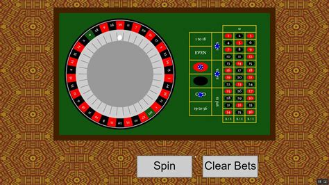 roulette game in javascript