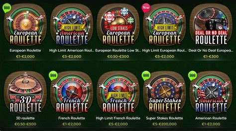 roulette online 888 keno belgium