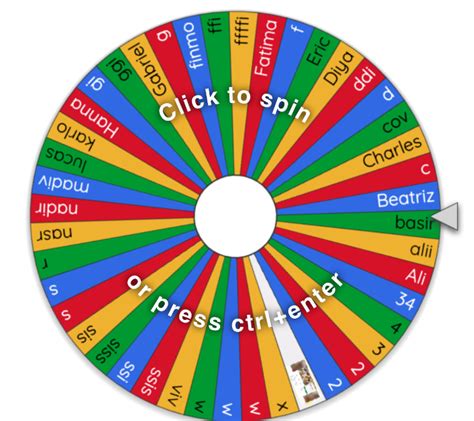 roulette online name picker cghy france