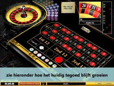 roulette strategie altijd winst qllr belgium