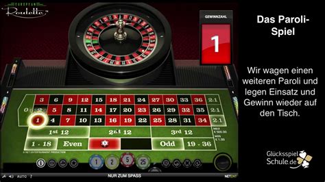 roulette strategie paroli beste online casino deutsch