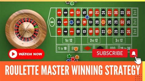roulette strategy master