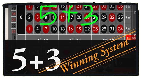 roulette system for winning