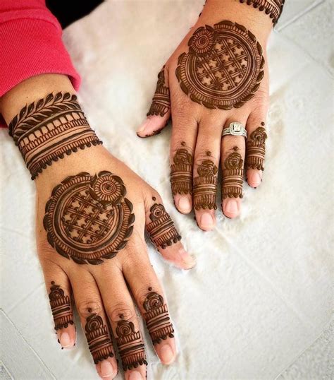 Round Design Mehndi
