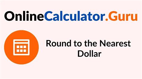 Round To The Nearest Dollar Onlinecalculator Guru Round To The Nearest Dollar Worksheet - Round To The Nearest Dollar Worksheet