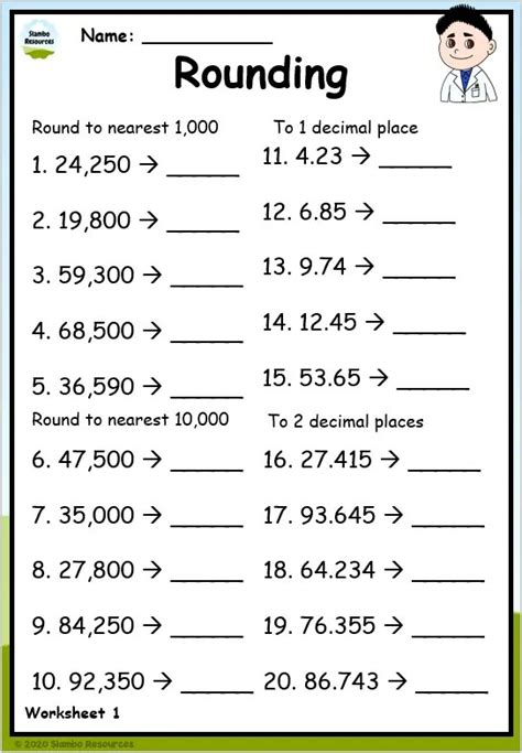 Rounding Worksheets Grade 5   Rounding Worksheets Free Rounding Worksheets Ipracticemath - Rounding Worksheets Grade 5