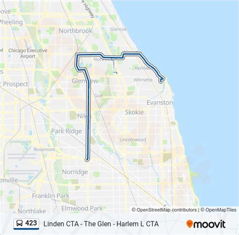 route 423 map pace