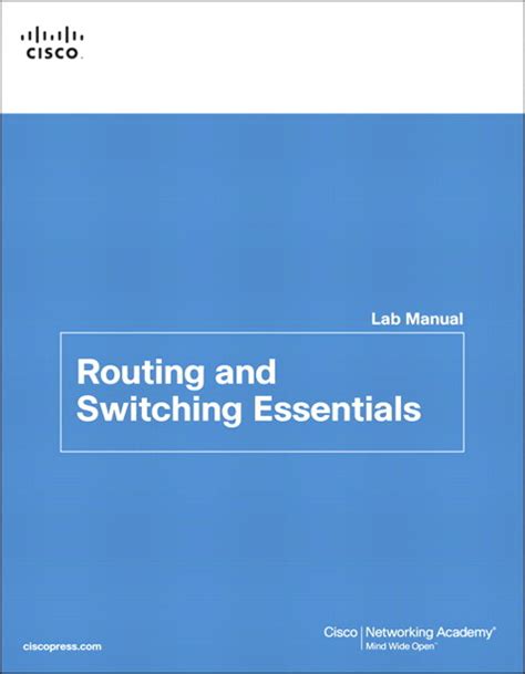 Routing And Switching Essentials Lab Answers