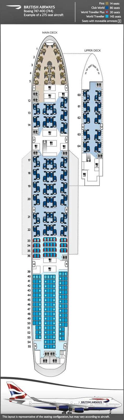 row 53 ba 747 seats