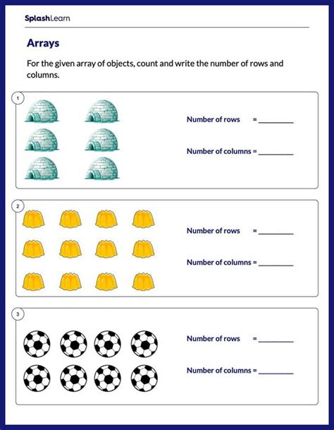 Rows And Columns Math Worksheets Splashlearn Printable Columns And Rows - Printable Columns And Rows