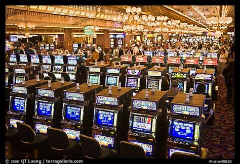 Rows Of Casino Slot Machines  Las Vegas  Nevada  Usa February 24th  2020 Stock Photo - Geisha Slot Demo