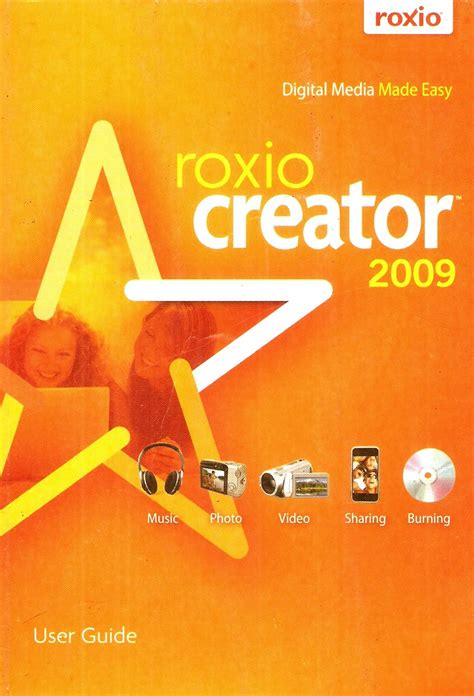 Read Roxio Creator 2009 User Guide 