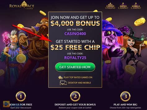 royal ace casino 2022 no deposit bonus codes