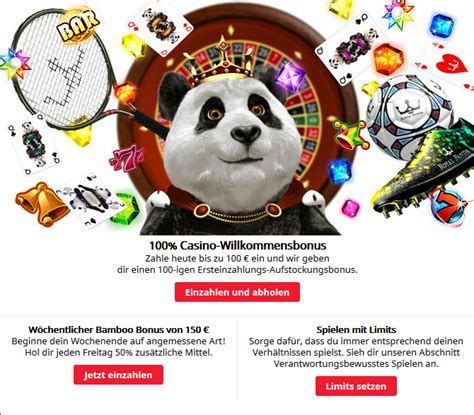 royal panda casino welcome bonus Deutsche Online Casino