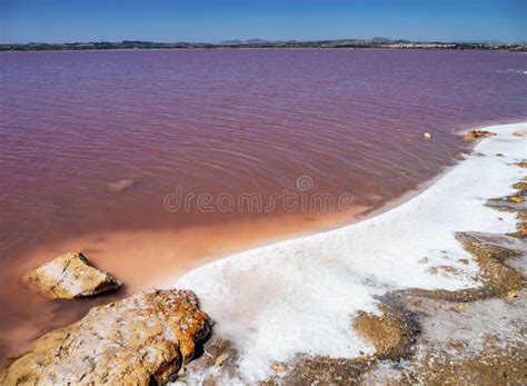 roze meer spanje
