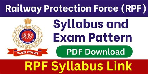 Rpf Constable Syllabus Pdf