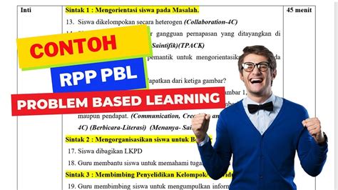 Rpp Problem Based Learning