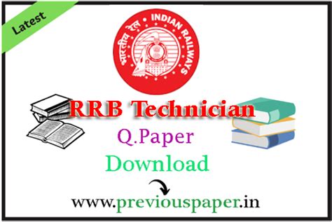 Full Download Rrb Technician Previous Question Papers 
