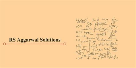 Rs Aggarwal Solutions