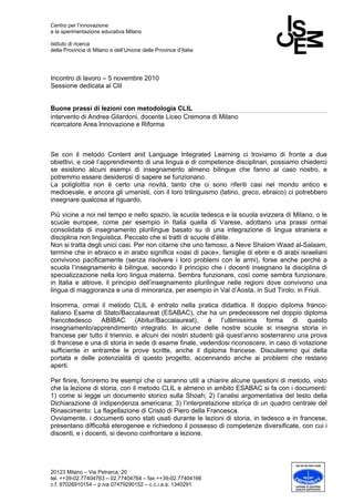 Rsa Metodi E Buone Prassi Per Raggiungere L Eccel