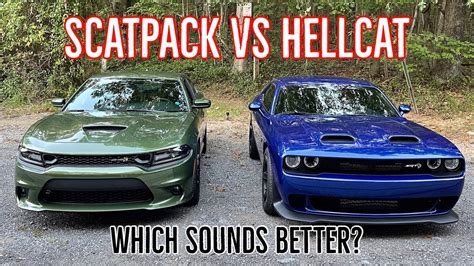 Rumble of the Road: RT Scatpack vs. Scatpack - Which Muscle Car Reigns Supreme?