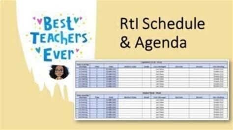 Rti Schedule Samples