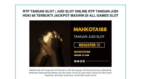 RTP LIVE TANGAN JUDI - RTP LIVE TANGAN JUDI > AKUN DEMO SLOT PG SOFT