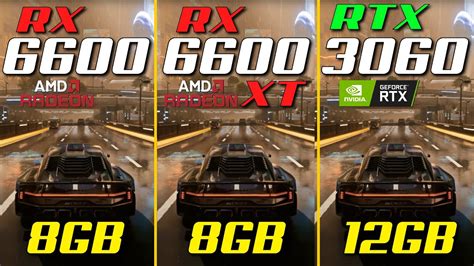 rtx 3060 vs rx 6600 xt