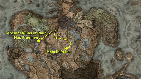Ruah Ancient Ruins Map