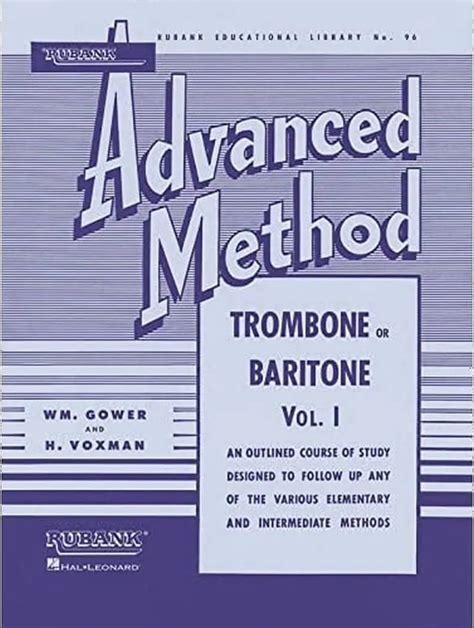 Rubank Advanced Method Trombone
