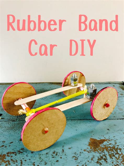 Rubber Band Car Diy Stem Projects Science Behind Rubber Band Car - Science Behind Rubber Band Car