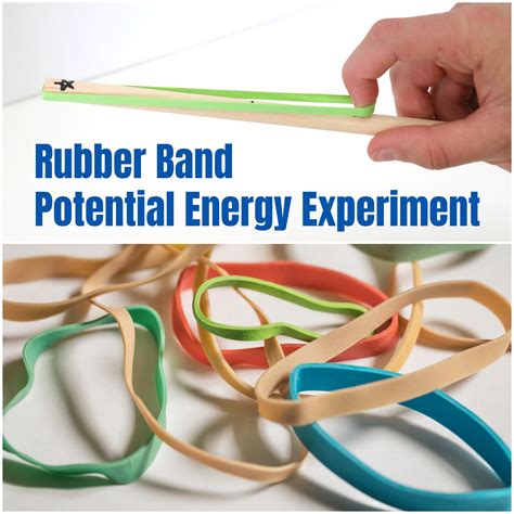 Rubber Band Potential Energy Science Experiment Frugal Fun Rubber Band Science Experiments - Rubber Band Science Experiments