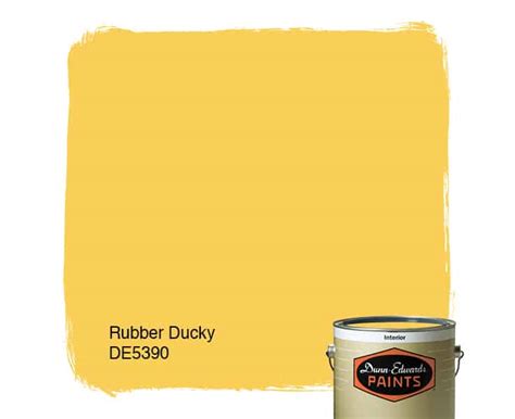 Rubber Ducky Paint Color De5390 Dunn Edwards Paints Rubber Duckie Coloring Page - Rubber Duckie Coloring Page