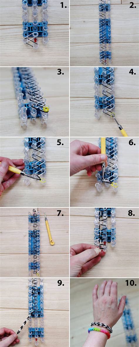 rubberband loom patterns and instruction