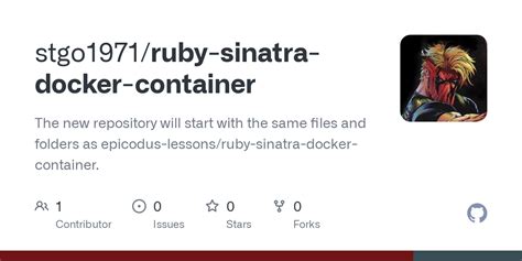 ruby - Need config.ru to Start up a Sinatra App from within a Docker …